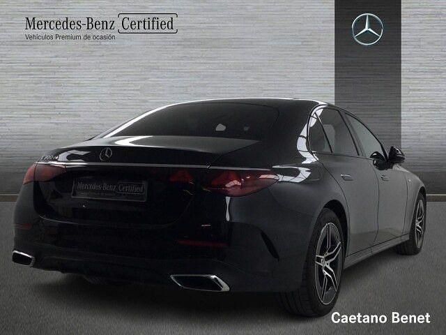 Usado Mercedes E300 AMG line 313 CV (230 kW) 2025 Negro obsidiana