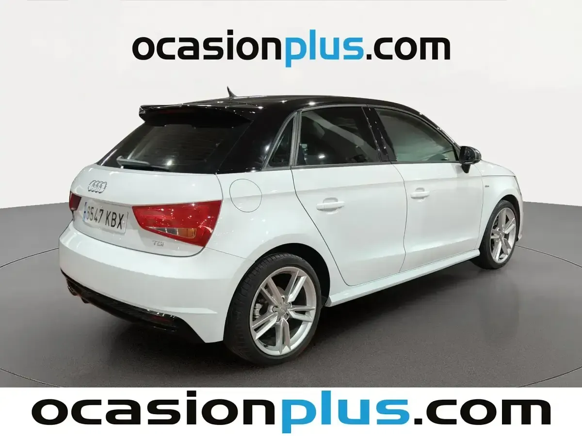 Usado Audi A1 S-Line 116 CV (85 kW) 2017 Blanco Utilitario