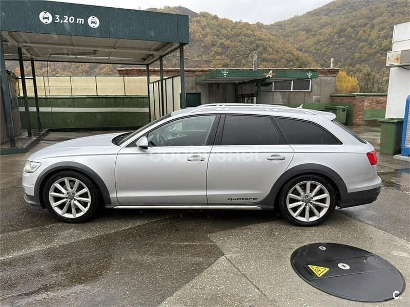 Usado Audi A6 Allroad 245 CV (180 kW) 2014 Gris / plata Familiar