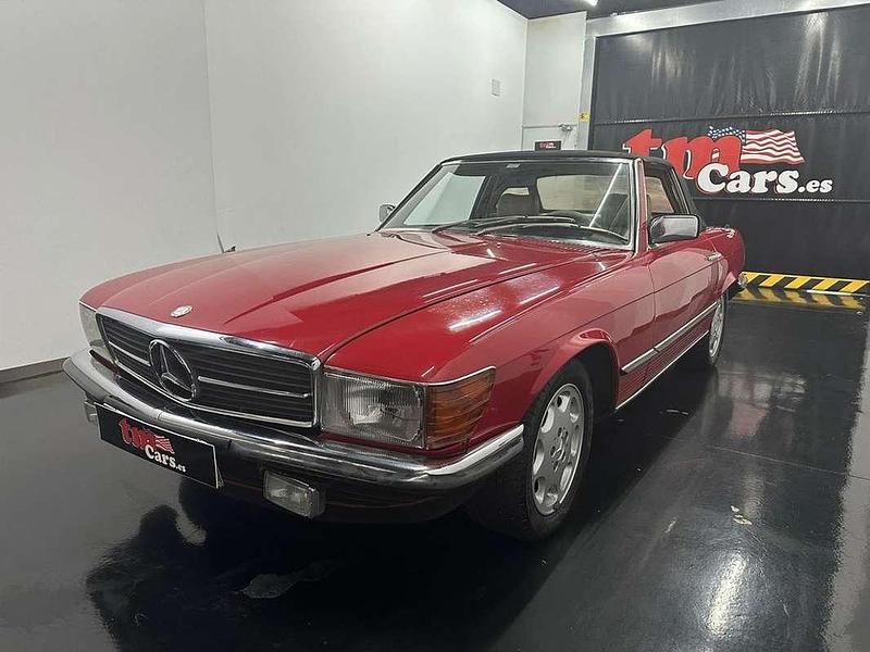 Usado Mercedes SL280 1982 Rojo Descapotable