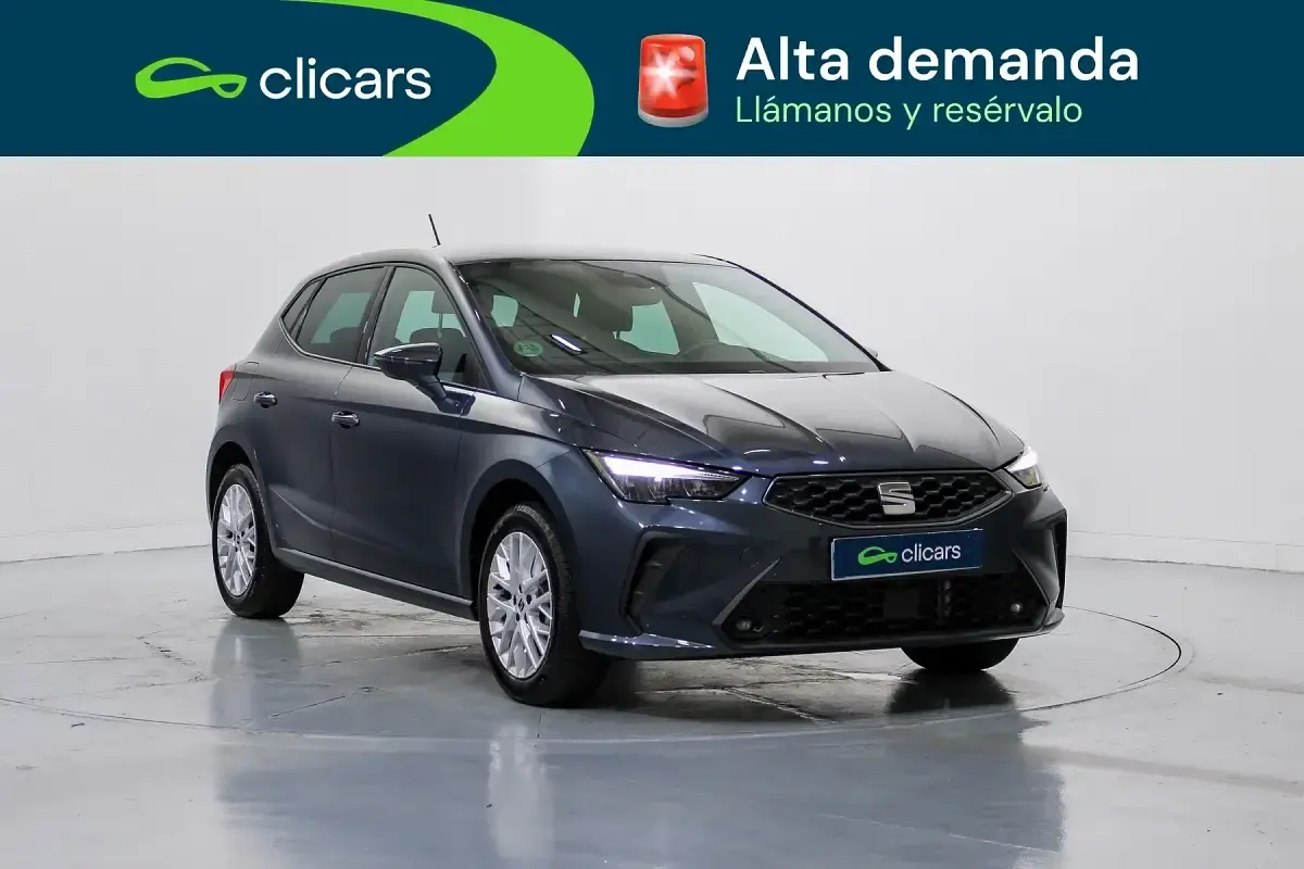 Usado Seat Ibiza Style 80 CV (58 kW) 2026 Negro Utilitario
