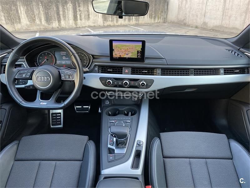 Usado Audi A5 S-Line 190 CV (139 kW) 2018 Gris / plata Coupe