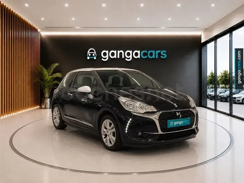 Usado DS Automobiles DS3 82 CV (60 kW) 2018 Negro Berlina
