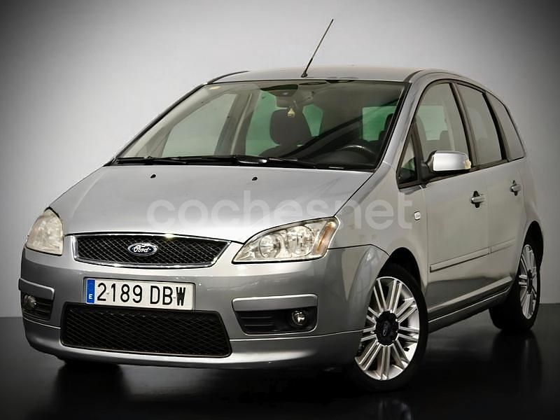Gris / plata Usado 2005 Ford C-MAX Ghia Monovolumen | 3495 € (Precio justo) - Imagen 1/4