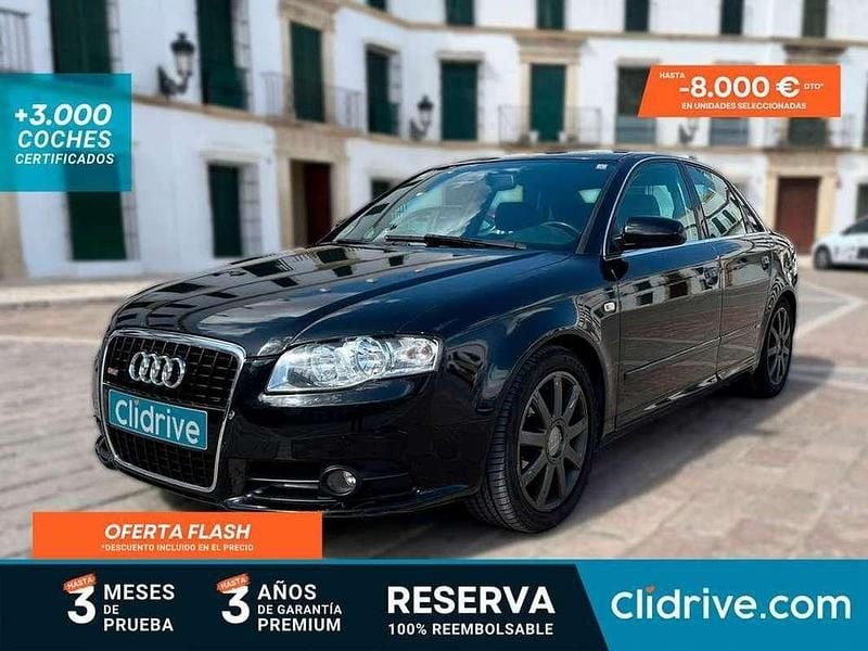 Negro Usado 2007 Audi A4 Premium Berlina | 4590 € (Precio justo) - Imagen 1/3