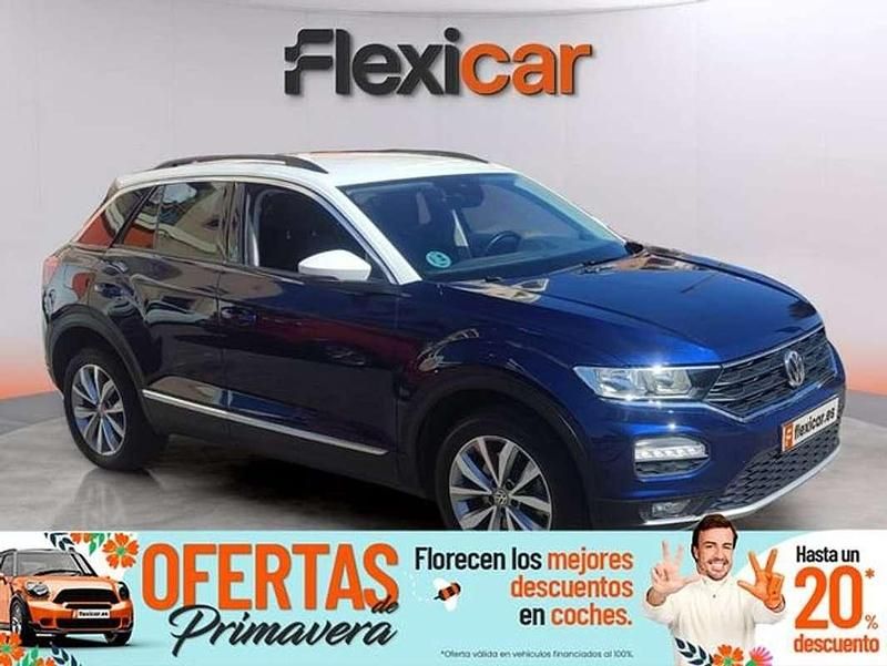 Usado VW T-Roc Advance 150 CV (110 kW) 2018 Azul SUV