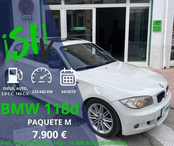 Blanco Usado 2010 BMW 118 Comfort Edition Utilitario | 7900 € (Un poco caro) - Imagen 1/4