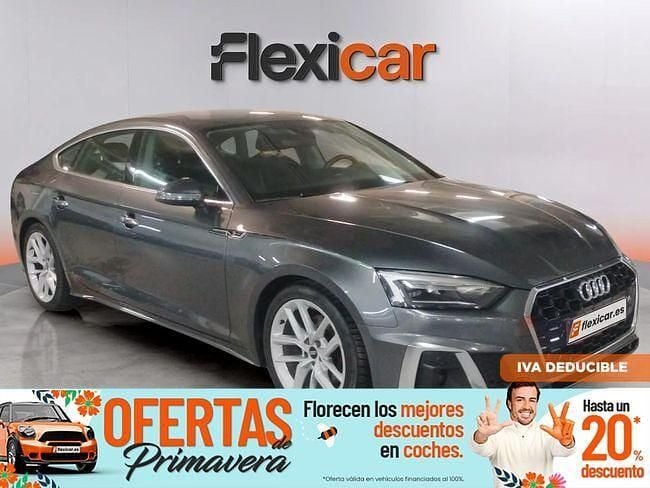 Usado Audi A5 Sportback 163 CV (119 kW) 2022 Gris Utilitario