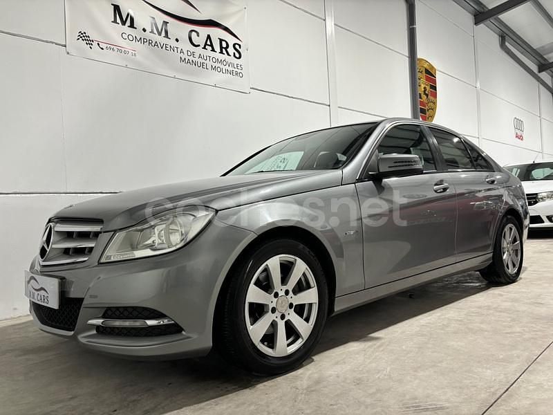 Gris / plata Usado 2012 Mercedes C200 Avantgarde Berlina | 12.599 € (Precio justo) - Imagen 1/4