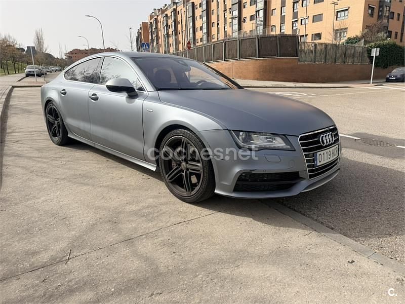 Usado Audi A7 Sportback S-Line 300 CV (220 kW) 2011 Gris / plata Utilitario