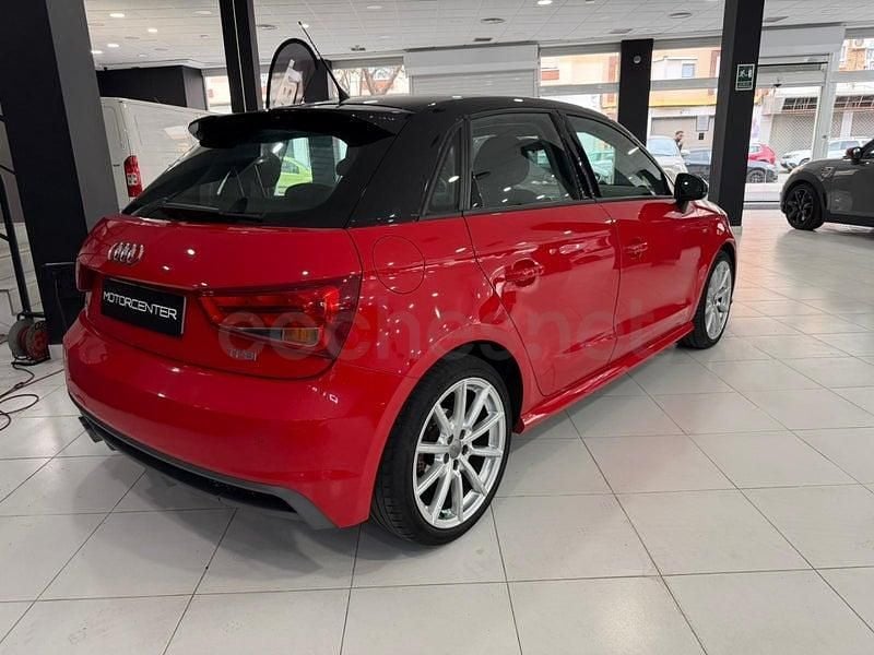 Usado Audi A1 Sportback S-Line 125 CV (91 kW) 2017 Rojo Utilitario