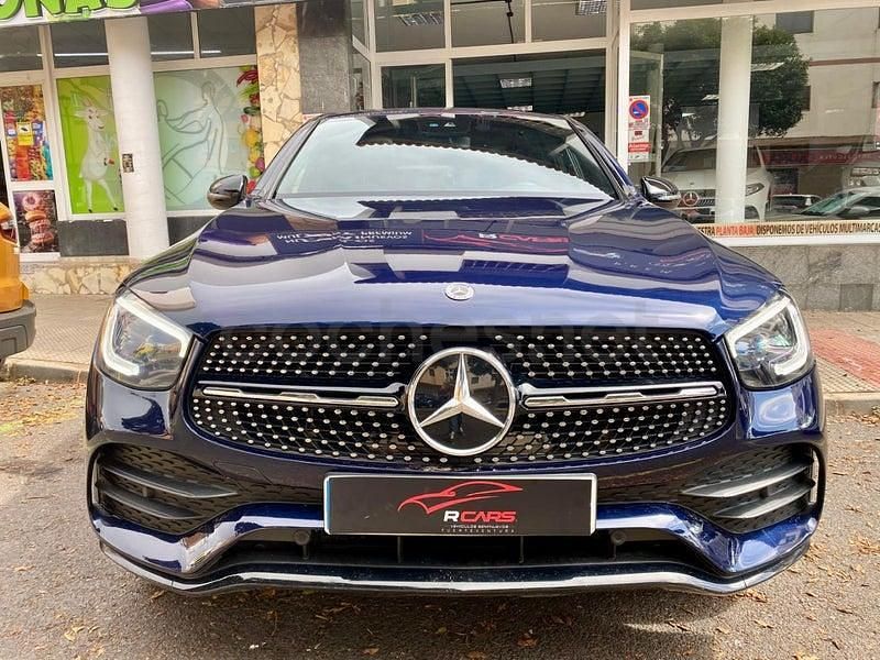 Usado Mercedes GLC300e 306 CV (225 kW) 2021 Azul Coupe