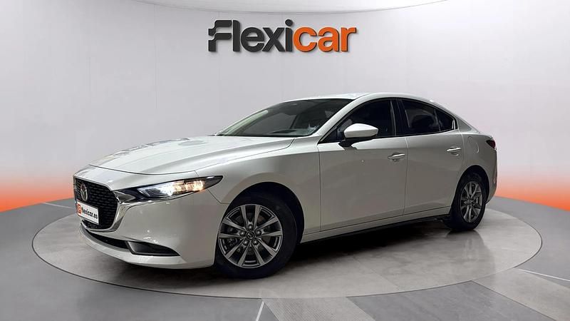 Usado Mazda 3 Prime-Line 140 CV (102 kW) 2025 Blanco Berlina