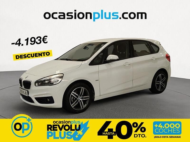 Usado BMW 218 Active Tourer 150 CV (110 kW) 2018 Blanco Monovolumen
