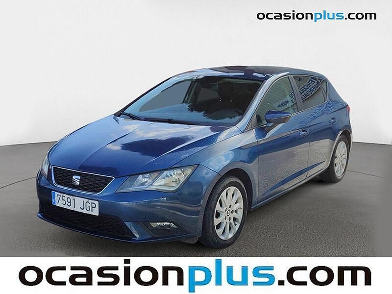 Usado Seat Leon Style 105 CV (77 kW) 2015 Azul Utilitario