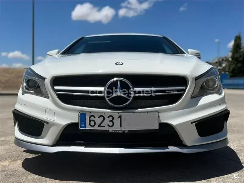 Usado Mercedes CLA45 AMG Shooting Brake AMG 360 CV (264 kW) 2015 Blanco Familiar