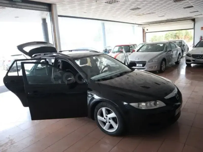 Usado Mazda 3 Sportive 150 CV (110 kW) 2003 Negro Berlina