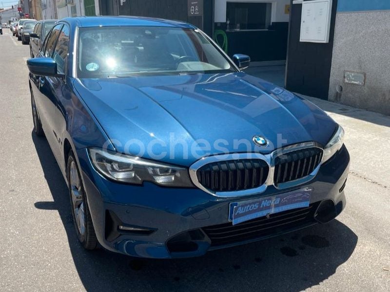 Azul Usado 2021 BMW 320 Sport Line Berlina | 25.900 € (Buen precio) - Imagen 1/4
