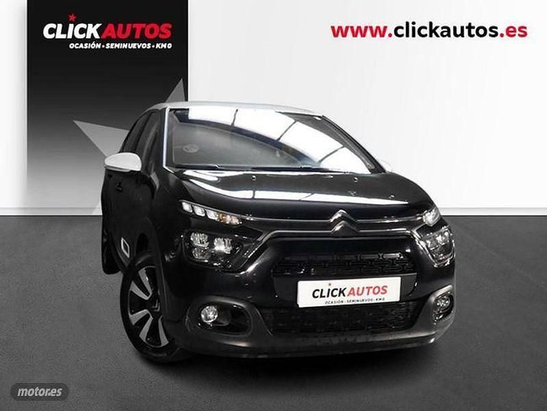 Usado Citroën C3 Feel 83 CV (61 kW) 2022 Negro Utilitario
