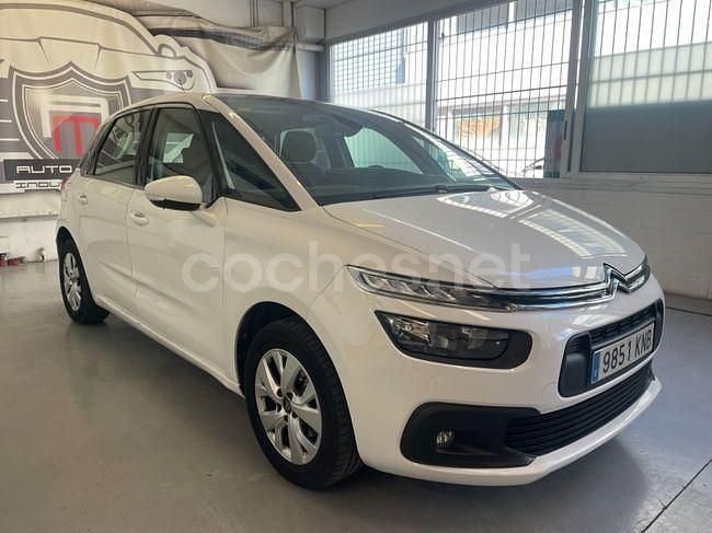 Usado Citroën C4 Picasso Feel 100 CV (73 kW) 2018 Blanco Monovolumen
