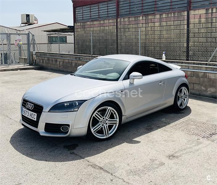 Usado Audi TT S-Line 160 CV (117 kW) 2011 Gris / plata Coupe
