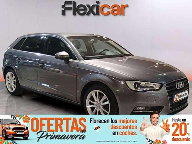 Usado Audi A3 Sportback Advanced 110 CV (80 kW) 2016 Gris Utilitario