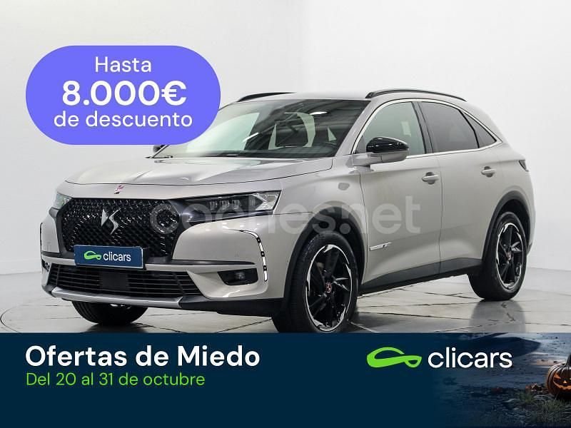 Gris / plata Usado 2022 DS Automobiles DS7 Crossback Performance Line Plus SUV | 22.490 € (Precio justo) - Imagen 1/4