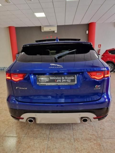 Usado Jaguar F-Pace Pure 300 CV (220 kW) 2015 Azul SUV