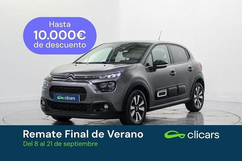 Gris Usado 2024 Citroën C3 PureTech Utilitario | 13.690 € (Precio justo) - Imagen 1/4