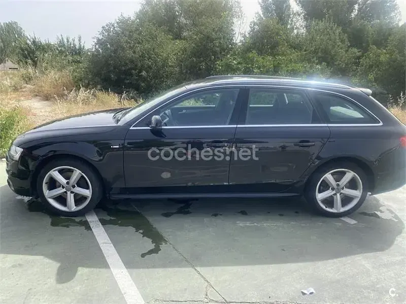 Usado Audi A4 S-Line 150 CV (110 kW) 2014 Negro Familiar