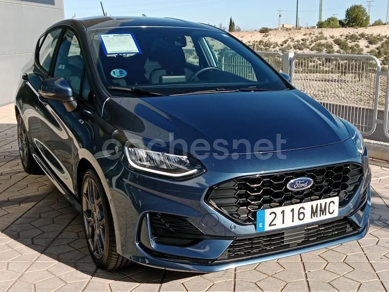 Azul Usado 2023 Ford Fiesta ST-Line Berlina | 18.900 € (Un poco caro) - Imagen 1/4