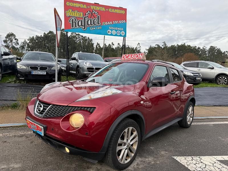 Usado Nissan Juke Visia 110 CV (80 kW) 2011 Granate SUV