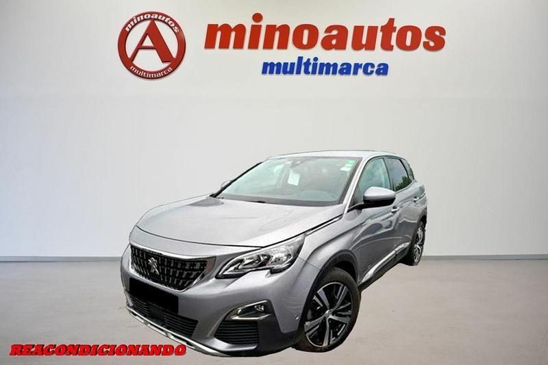 Gris / plata Usado 2019 Peugeot 3008 Allure SUV | 15.890 € (Precio justo) - Imagen 1/4