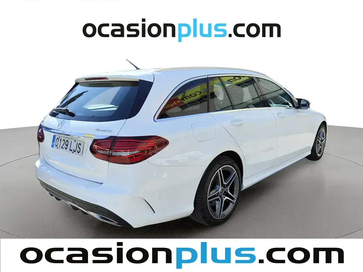 Usado Mercedes C220 194 CV (142 kW) 2020 Blanco Familiar