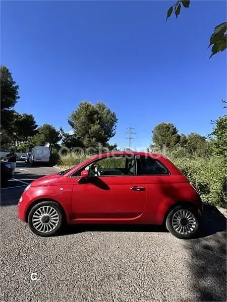 Usado Fiat 500 Lounge 95 CV (69 kW) 2012 Rojo Berlina