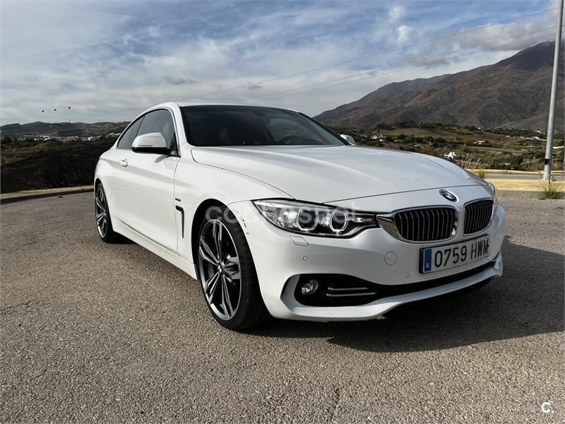 Usado BMW 420 Coupé 184 CV (135 kW) 2014 Blanco Coupe
