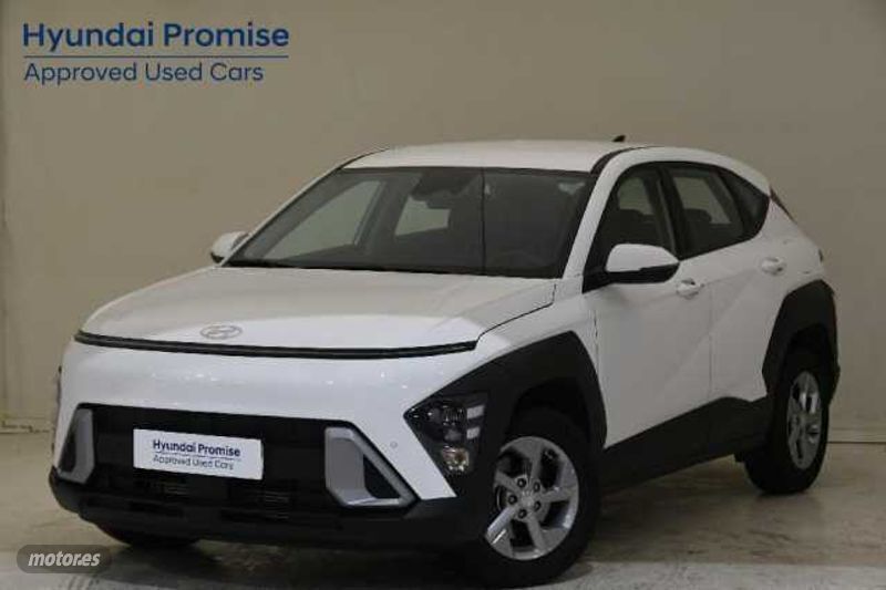 Atlas white Usado 2024 Hyundai Kona SUV | 24.100 € (Un poco caro) - Imagen 1/4