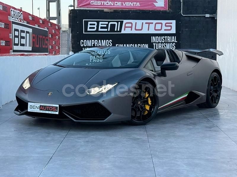 Usado Lamborghini Huracán 610 CV (448 kW) 2019 Gris Descapotable
