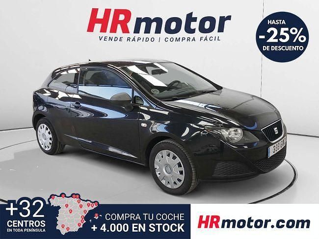 Käytetty Seat Ibiza Reference 80 HP (58 kW) 2010 Musta Viistoperä