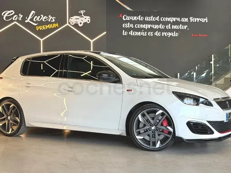 Usado Peugeot 308 GTi 270 CV (198 kW) 2016 Blanco Berlina