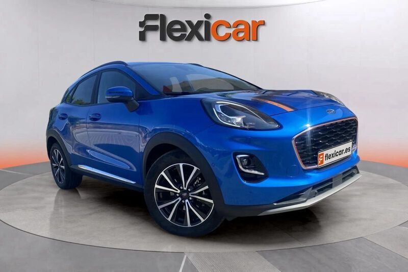 Azul Usado 2024 Ford Puma Titanium SUV | 17.890 € (Super precio) - Imagen 1/4