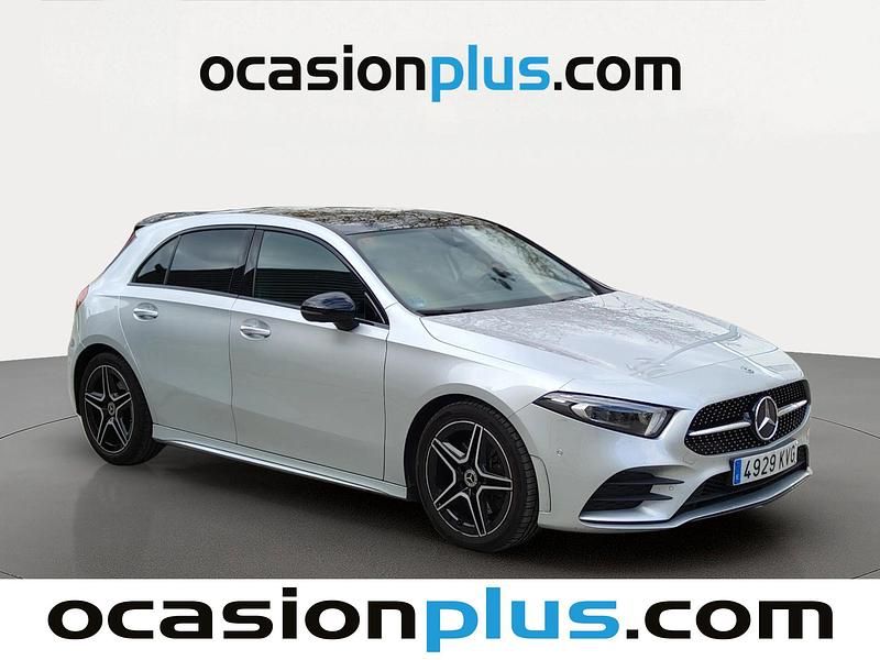 Usado Mercedes A190 AMG 190 CV (139 kW) 2019 Gris plata Utilitario