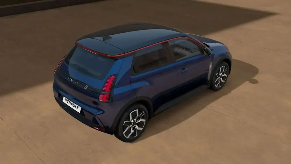 Usado Renault R5 Techno 89 kW (122 CV) 2025 Azul Utilitario