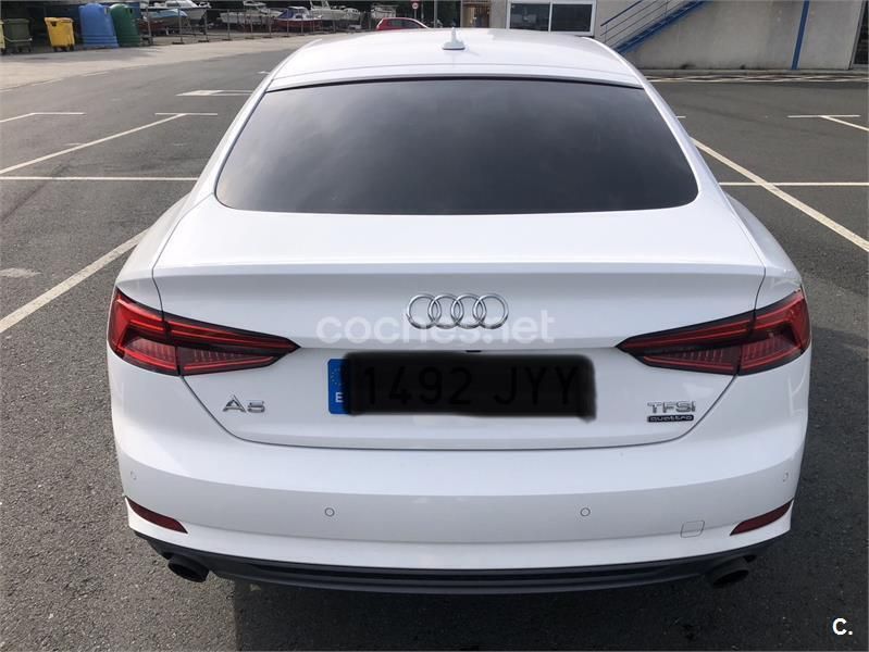 Usado Audi A5 Sportback S-Line 252 CV (185 kW) 2017 Blanco Utilitario
