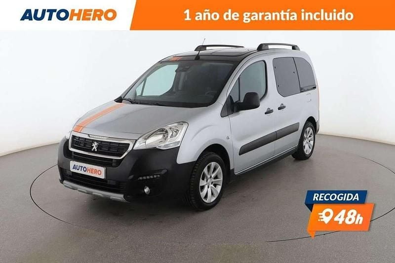 Plateado Usado 2018 Peugeot Partner Monovolumen | 14.099 € (Precio justo) - Imagen 1/3