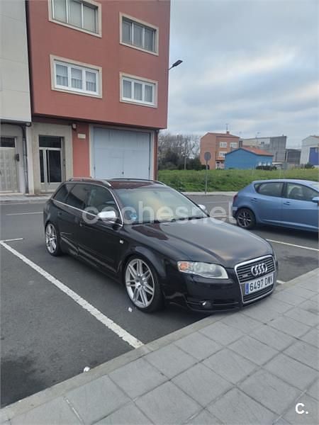 Usado Audi A4 200 CV (147 kW) 2006 Negro Familiar