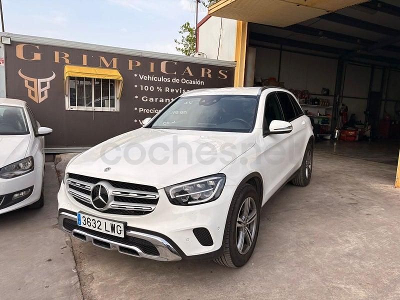 Usado Mercedes GLC220 194 CV (142 kW) 2022 Blanco SUV