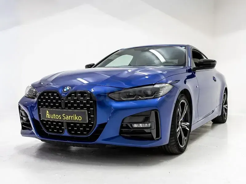 Usado BMW 420 190 CV (139 kW) 2021 Azul Coupe