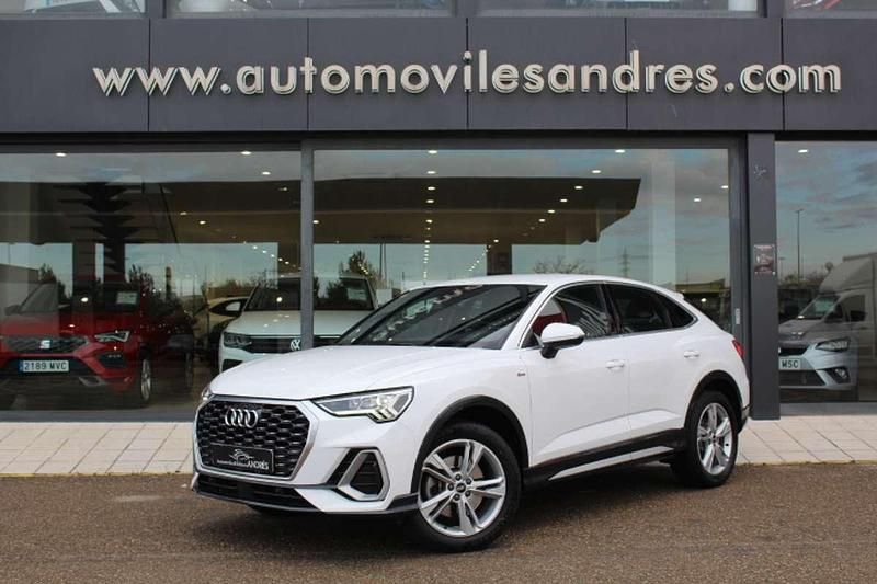 Blanco Usado 2020 Audi Q3 Sportback S-Line SUV | 34.900 € (Precio justo) - Imagen 1/4