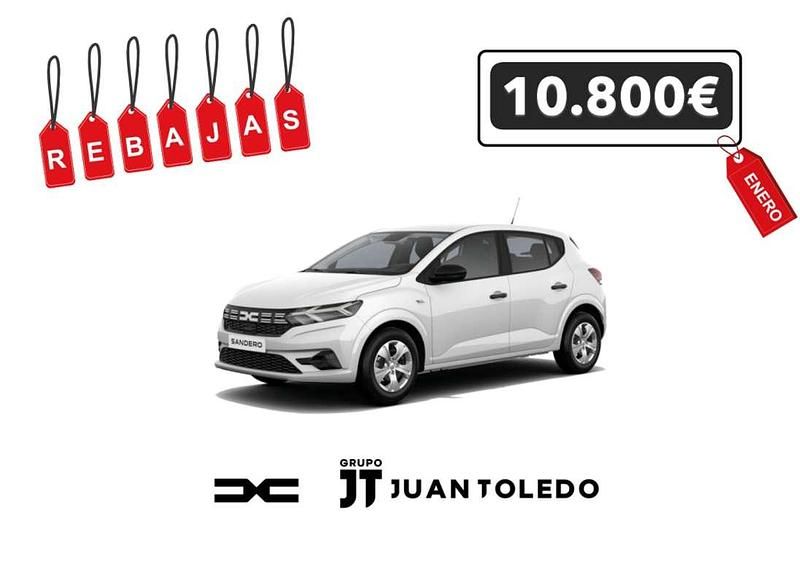 Blanco Usado 2025 Dacia Sandero Essentiel Utilitario | 10.800 € - Imagen 1/3